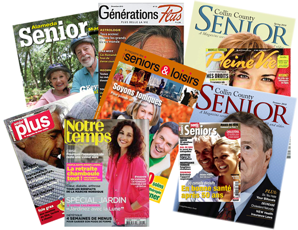 Les magazines rservs aux sniors font l'actualit